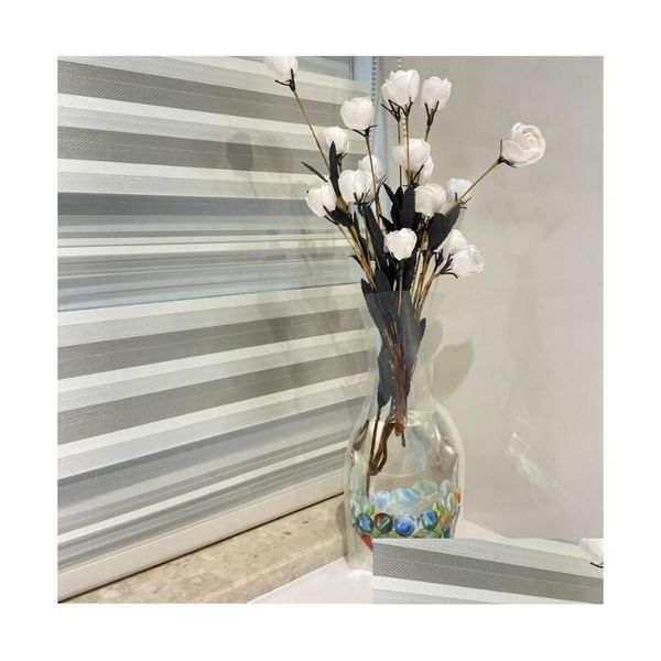 Vasen, faltbar, aus Kunststoff, transparent, PVC, Blumenvase ohne Blumen, kohlenstoffarm, Umweltschutz, gemischte Stile, Drop-Lieferung nach Hause, DHSEU