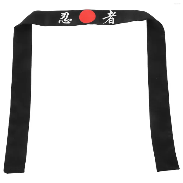 Fermagli per capelli Fascia per capelli Samurai Fasce decorative per karate Abbigliamento da uomo Costume da chef giapponese Accessorio per sushi Copricapo Sport coreano