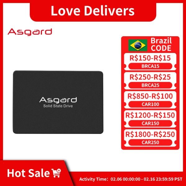 Drive Asgard как SSD 2,5 SATA3 256GB 512GB1TB SSD Внутренний HDD 1 ТБ.