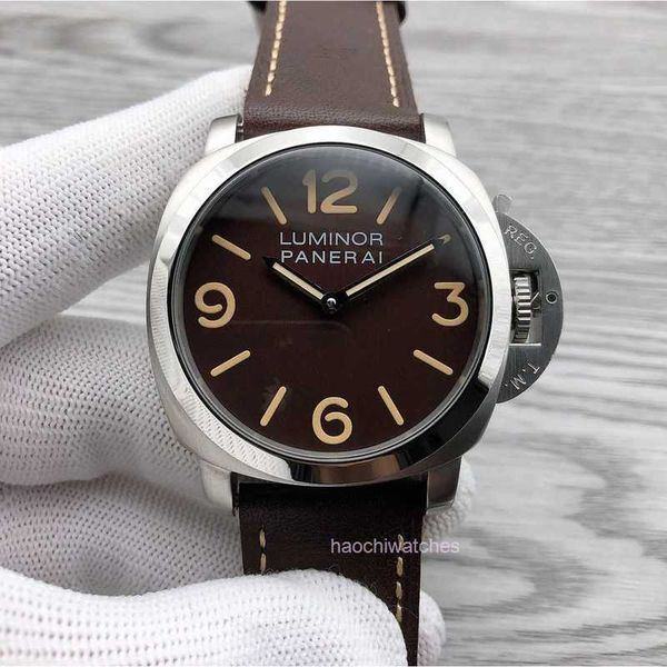 Relógios de luxo para homens relógio mecânico moda mansão panerrais série edição especial pam00673 relógio masculino topo es marca itália esporte relógios de pulso