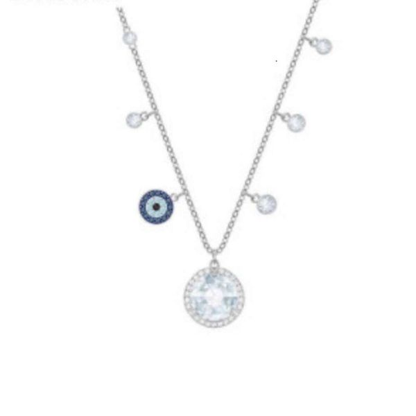 Jóias de colar de Warovski jóias jóias swarovskis jóias moda swarovskis jóias mulheres gradiente de cisne de ouro gradiente de diamante colar de cisne pingente de diamante 3224 5953