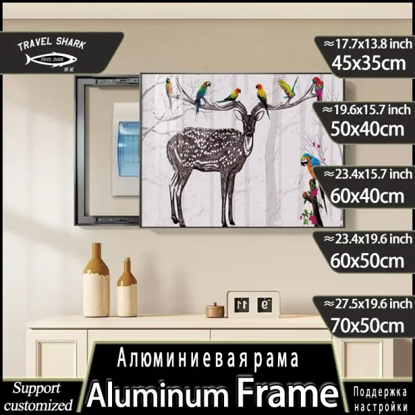 Kalligraphie Wandkunst Wandbild Rahmen Poster Design Custom Home Wohnzimmer Dekorative Gemälde Bild Poster von Schalter für Elektrokasten