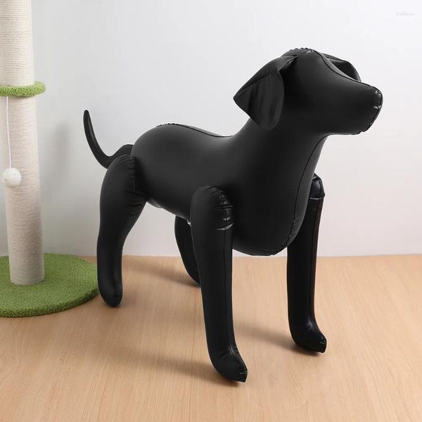 Köpek Giyim 2 PCS Şişirilebilir Pet Giyim Modeli Giysileri PVC Daimi Modelleri Ekran