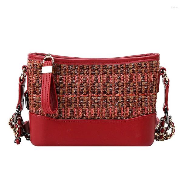 Umhängetaschen Premium Sense Of A Small Minority France Bag Damen 2024 Western Style Liu Lang Bao Fashion Wild Messenger