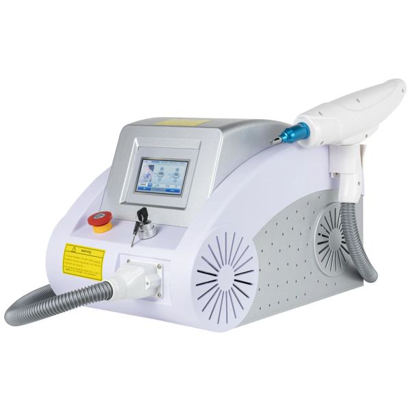 Máquina de remoção de manchas pretas de tatuagem Q Switch Yag Laser Carbono Peeling Pigmentação 1064 532 1320NM
