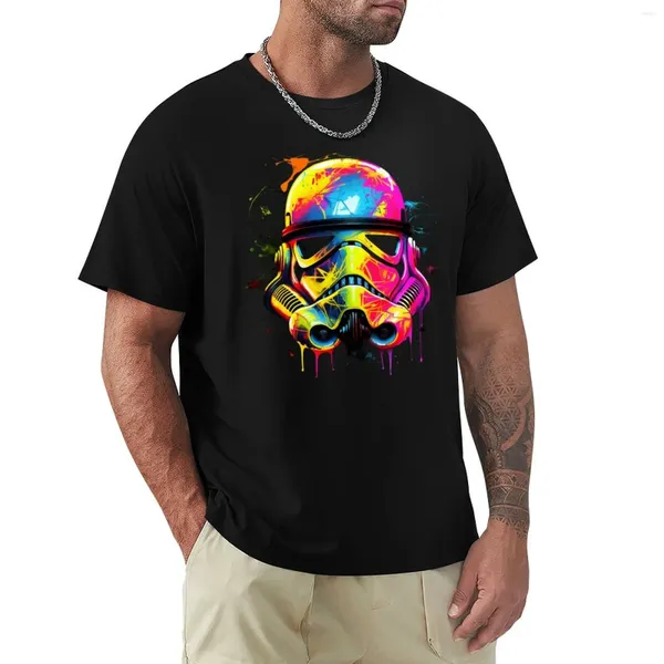 Polo da uomo T-shirt al neon per un ragazzo Pesi massimi Oversize Abbigliamento estetico T-shirt grafiche da uomo Anime