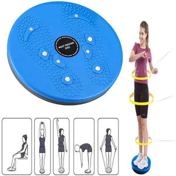 Magnet Taille Twisting Disc Fitness Balance Board Gewichtsverlust Trainer Magnetische Massage Wriggling Plate Twister Trainingsgeräte 240323