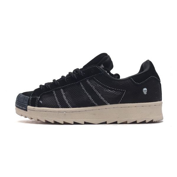 Scarpe casual classiche con testa di conchiglia e teschio Scarpe casual da passeggio per interni versatili quotidiane nere per donna Uomo Sneakers Scarpe firmate taglie forti 205