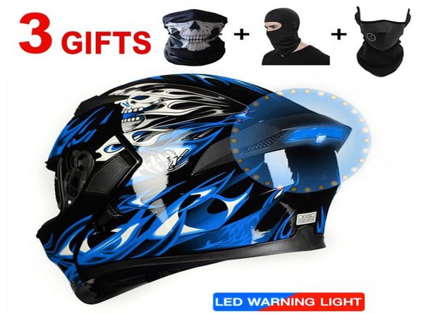 Capacete de moto auto rosto cheio capacete da motocicleta passeio equipamento bluetooth aventura motocross6075693