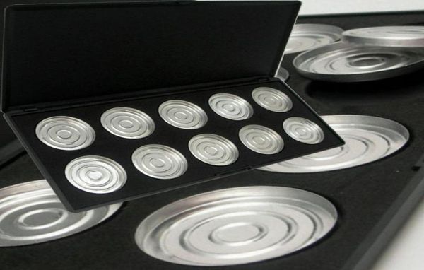 Komplett NEU, 10 Stück, 35 mm Pfannen, leere Lidschatten-Palette mit Pfannen, KEIN magnetischer Versand 1924895