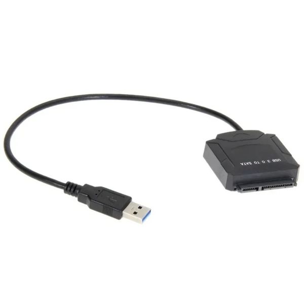 NEU ANPWOO 2,5/3,5 Zoll Computer-Festplatten-Datenkabel SATA zu USB 3.0 Easy Drive-Kabel mit Netzteil