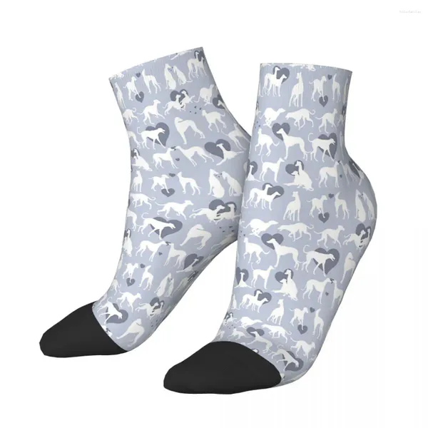 Erkek Çorap Mavi Rüya Geryhound Greyhounds köpek ayak bileği erkek erkek kadınlar kış çorapları harajuku