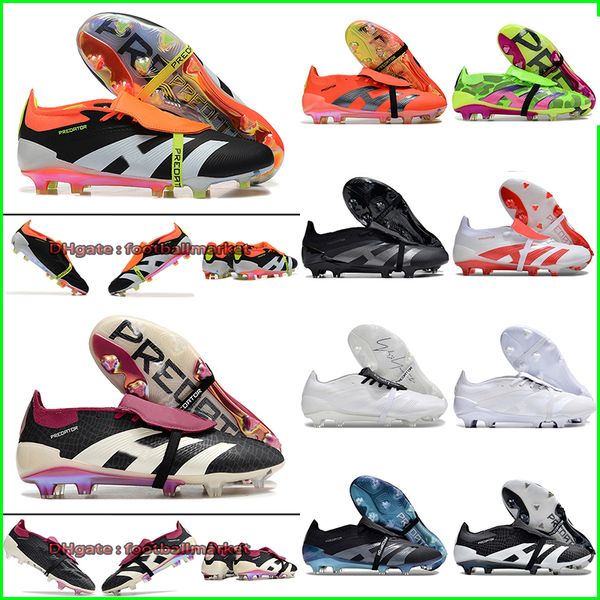 Predator 24+ Elite FT FG Fußballschuhe Stiefel Stollen für Herren Damen Kinder Jugend football de crampon scarpe da calcio Fussballschuhe botas futbol Chaussures Firm Ground 04