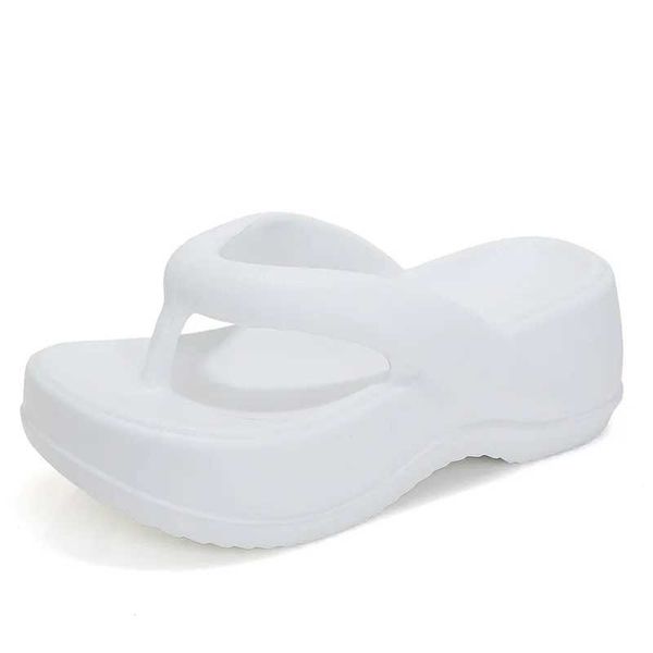 Pantofole Pantofole Piattaforma per bambini Sandali estivi Flip da donna Moda Scivolo da spiaggia EVA Sapone da bagno H240326AY2H