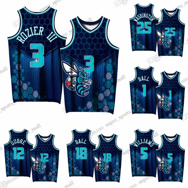 Camisas de basquete com impressão digital personalizada 20 Gordon 3 Terry Hayward Rozier III 12 Kelly 24 Mason Oubre Jr.