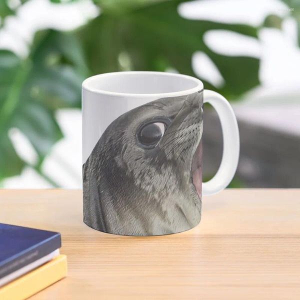 Tassen SEAL Kaffeetasse, anpassbare Tassen, personalisierte Geschenke