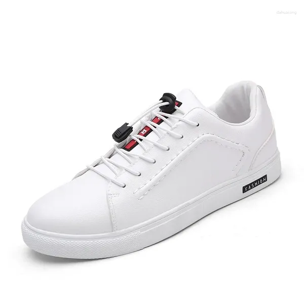 Sapatos de caminhada brancos masculinos, respiráveis e confortáveis, amortecimento vulcanizado, caminhada 50219