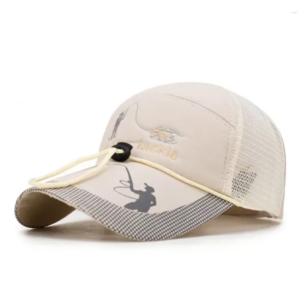 Berretti 2024 Cappello da pesca Berretto Cappelli per sport all'aria aperta Visiera da trekking Protezione UV Uomo Donna Cappellini da golf traspiranti regolabili