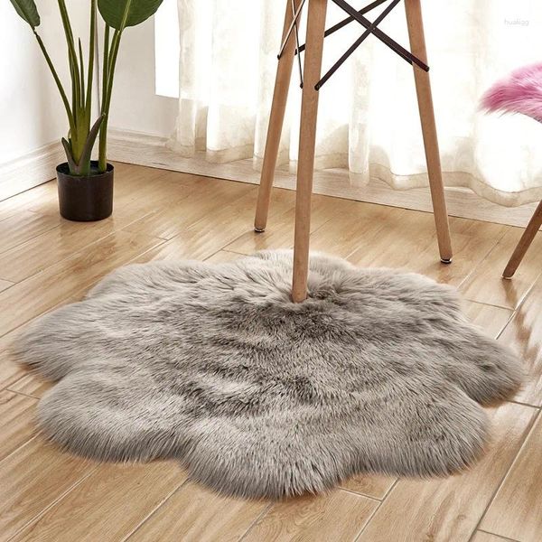 Tappeti Tappeto Europeo Plum Blossom Tappeto Peluche Coperto Per La Casa Decorazione Del Soggiorno Finestra Della Camera Da Letto