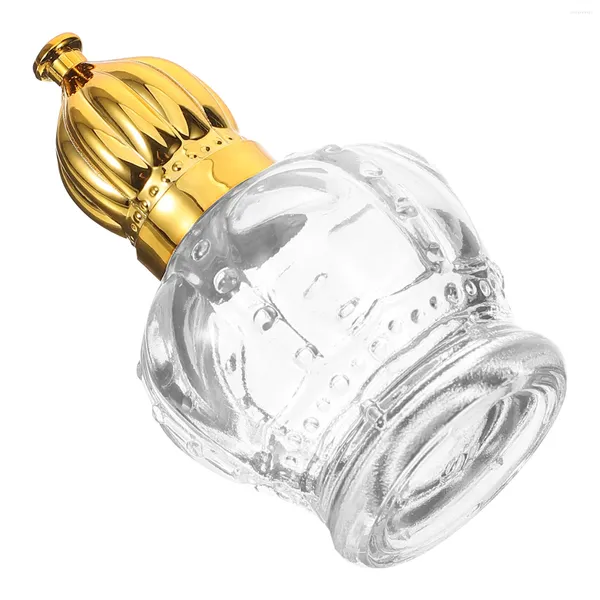 Garrafas de armazenamento Bola Perfume Frasco Minúsculo Óleo Essencial Rolo de Vidro para Óleos Pequenos Pp Perfumes Vazios