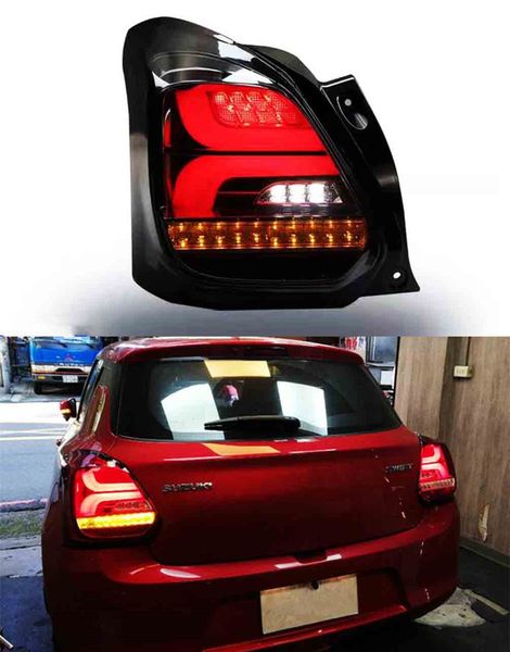 Luce di retromarcia freno di marcia posteriore per auto per Suzuki Swift 2017-2021 Indicatore di direzione a LED Lampada di coda Accessori per auto