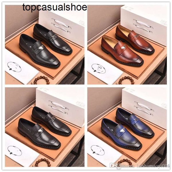 Loro Piano LP Lorospianasl A3 Leder Herren Designer-Hode-Walk-Spaziergang Top-Qualität-Schuhe Sneakers Nubuck Lock Flats Slip-On-Kleid-Schuh groß Größe 6.5-11