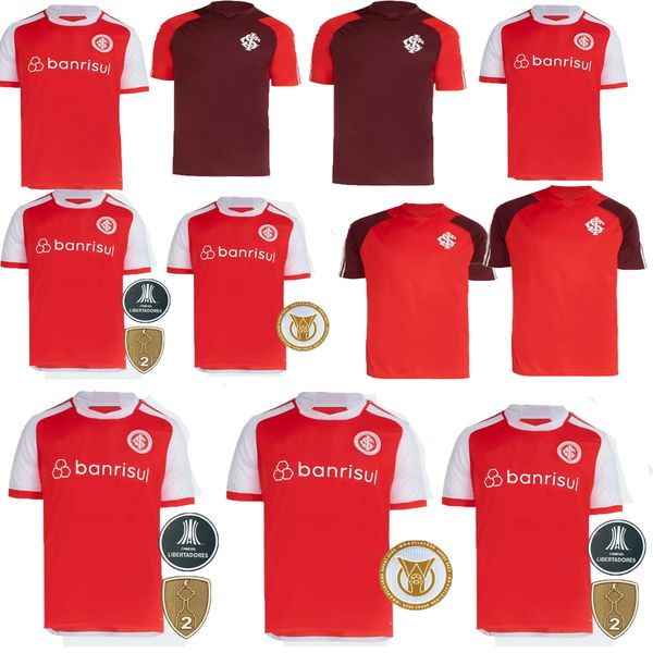 24/25 Internacional NICO Mens Soccer Jerseys DE PENA ALEMAO L.ADRIANO ALEMAO A. PATRICK Home Away GK 3ª Edições Especiais Camisas de Futebol Uniformes de Manga Curta