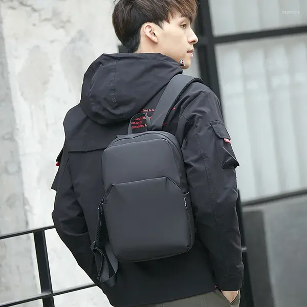 Rucksack Casual Mini Herren Marke Design Leichte Rucksäcke Männer Wasserdichte Softpacks Einfache Feste Reise Kleine Taschen