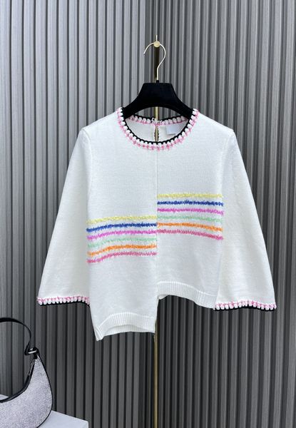 Chan CC 2024 blusas novas roupas de grife mulheres designer suéter mulheres designer tops mulheres novas mulheres suéteres designer moda casual suéter presente de Dia das Mães