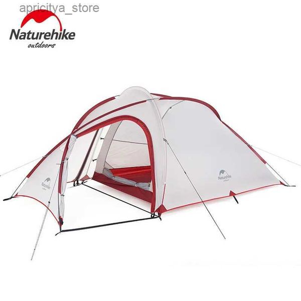 Tendas e abrigos Naturehike Hiby Um quarto e uma sala de estar Tenda ultraleve ao ar livre Montanhismo Camping Tenda à prova de chuva Tenda autônoma24327