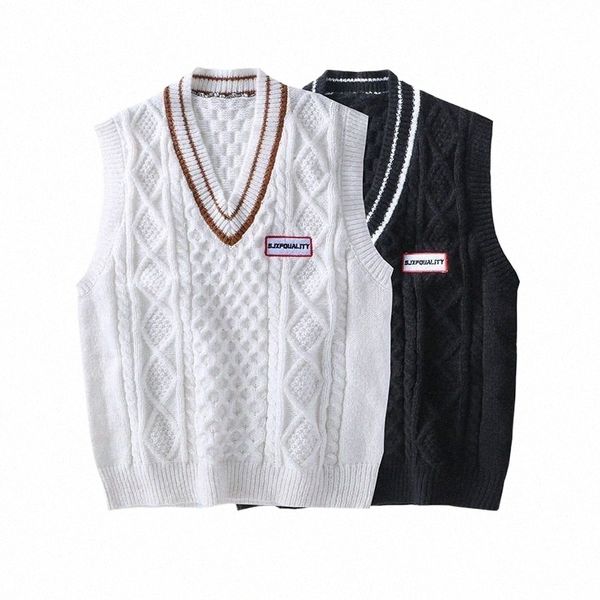 uomini maglia maglione gilet in maglione gilet coreano fi vestiti p3vY #