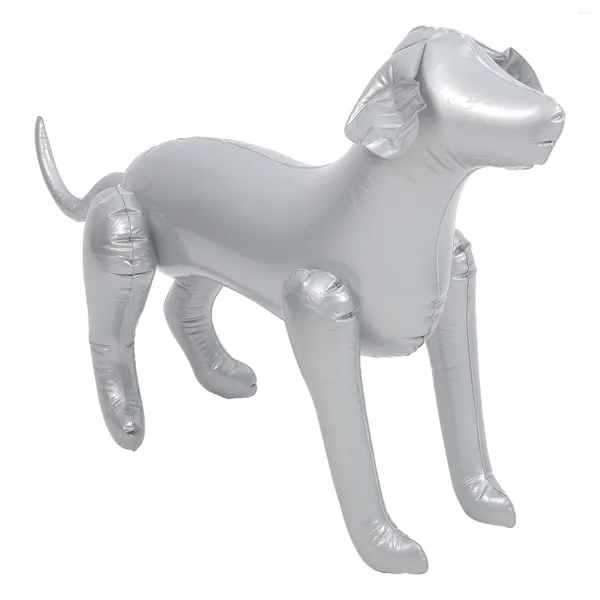 Hundebekleidung Kleid Haustier Kleidung Modell Spielzeug für kleine Hunde Blow Up Schaufensterpuppe PVC selbststehend aufblasbar