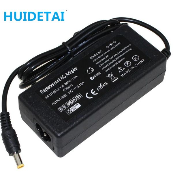 Adaptador 19V 3.16A 60W AC Power Adapter Carregador para Samsung RV410 NPRV410 NTRV410 RV508 NPRV508 NTRV508 Q330 NPQ330 NTQ330 QX310