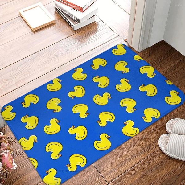 Tapetes Pato Anti-Slip Capacho Sala de estar Tapete de Borracha Brinquedo Tapete Tapete Porta de Entrada Quarto Decorativo