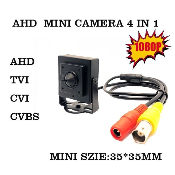 2024 AHD 1080p Câmera CCTV Mini Câmera AHD 2MP CAVERSA CCTV AHD/CVI/TVI/ANALOG 4 IN1MINI CEMANHA CAMANE