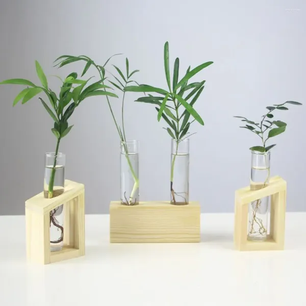 Vasen, transparente Geschenke, Tischpflanzen, Blumenvase, Dekoration, Reagenzglas, Topf, Hausgartenpflanze