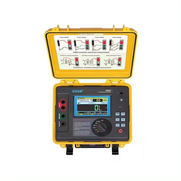 ETCR3520 Digitales Isolationswiderstandsmessgerät Megohmmeter Isolationswiderstandstester Preis