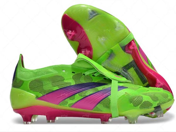 2024 Neue Fußballschuhe Fußballschuhe X Predator Elite FG Leyenda Performed World Cup Cleats Balon Te Adoro Mi Histori l Rihla 39-45