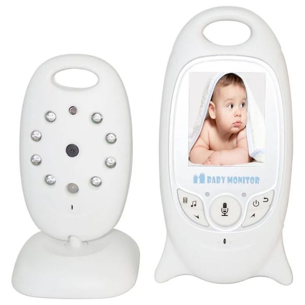 Vb601 Babysitter digitale wireless Interfono bidirezionale Visualizzazione della temperatura della ninna nanna Modalità di risparmio energetico