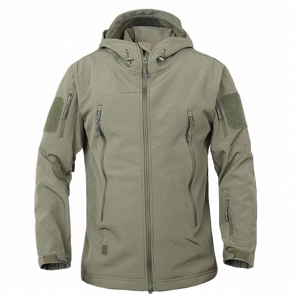 2023 TAD inverno pelle di squalo militare antivento giacca softshell tattico da uomo impermeabile militare cappotto soft shell giacca a vento pioggia s9WC #