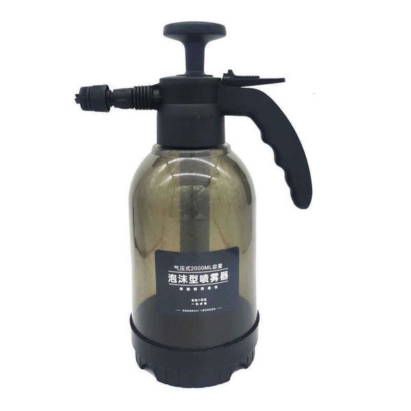 Regador para lavagem de carro, 2l, limpeza de carro, spray manual de alta pressão, pulverizador de espuma para lavagem de carro, aspersor de jardim para ferramenta de limpeza automática