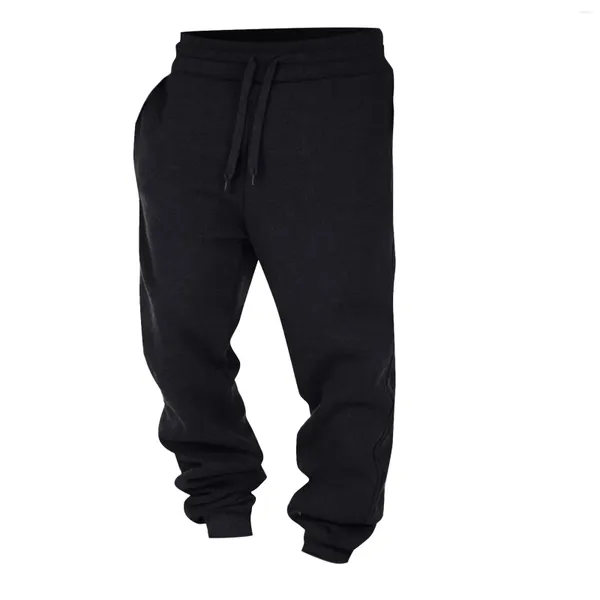 Männer Hosen Hip Sport Trend Schnüren Mit Tasche Atmungsaktive Hosen Farbe Krawatte Füße Jogger Gym Athletisch Streetwear Männer