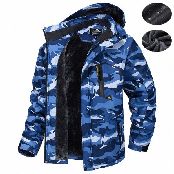 Tacvasen Fleecefutter Bergjacken Herren Wanderjacken Outdoor Abnehmbare Kapuzenmäntel Ski Snowboard Parka Winter Outwear 03dV #