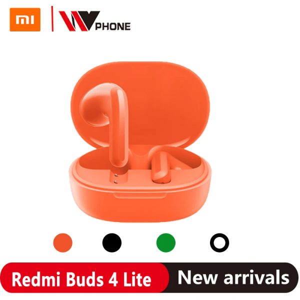 Ohrhörer Original Xiaomi Redmi Buds 4 Lite Earphone TWS Bluetooth Headset IP54 20 Stunden Akkulaufzeit MI True Wireless Ohrhörer 4 Kopfhörer