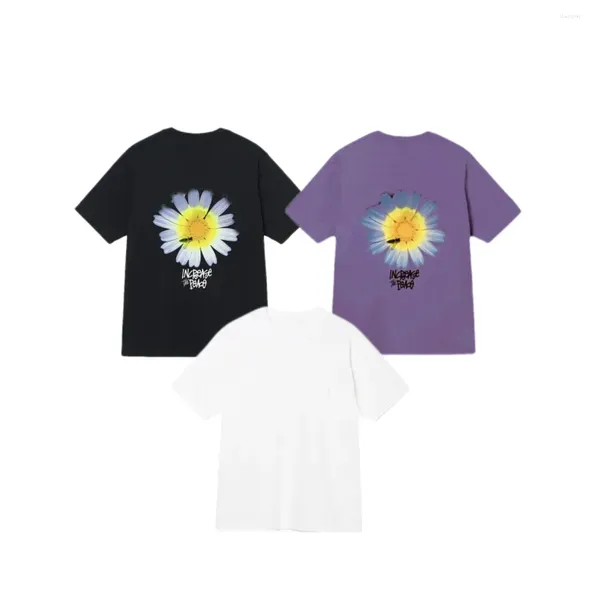 Magliette da uomo 2024 Dice Little Daisy stampate e magliette a maniche corte da donna T-shirt per amanti in edizione limitata