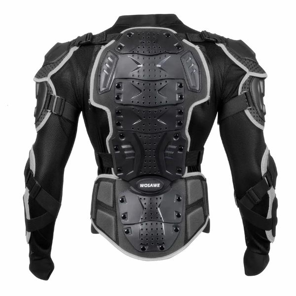 WOSAWE Sport Motorrad Rüstung Schutz Jacke Körper Unterstützung Verband Motocross Schutz Brace Schutzausrüstung Brust Ski Schutz 240315