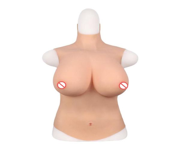 G copo enormes peitos falsos formas de mama de silicone realista para transgêneros crossdresser shemale masquerade halloween spoof performer st5332556