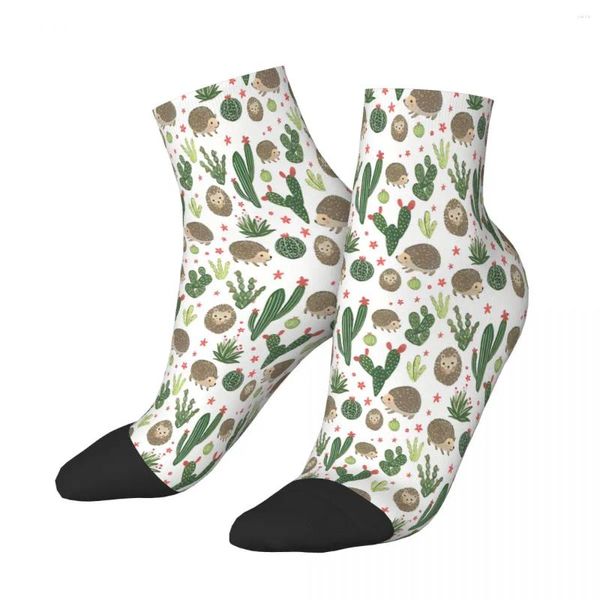 Herrensocken Prickly Friends Knöchel Männliche Herren Damen Sommerstrümpfe Harajuku