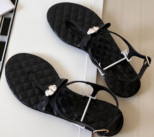 2024 primavera novo lazer esportes sapatos de grife feminino tendência da moda sandálias femininas clássico borracha salto plano preto salto aberto sapatos femininos sandálias de marca