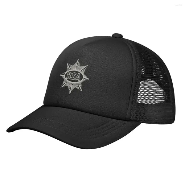 Top Caps Unisex BSA Empire Star Rozet Kamyoner Kapak Açık Mekan Örgü Beyzbol Snapback Motosikletler Şapka Güneş Şapkaları Ayarlanabilir Spor